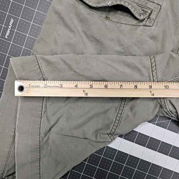 Polo Ralph Lauren Cargo Shorts 40x9 Beige Relaxed Loose Fit Y2K Preppy Utility - Picture 14 of 16